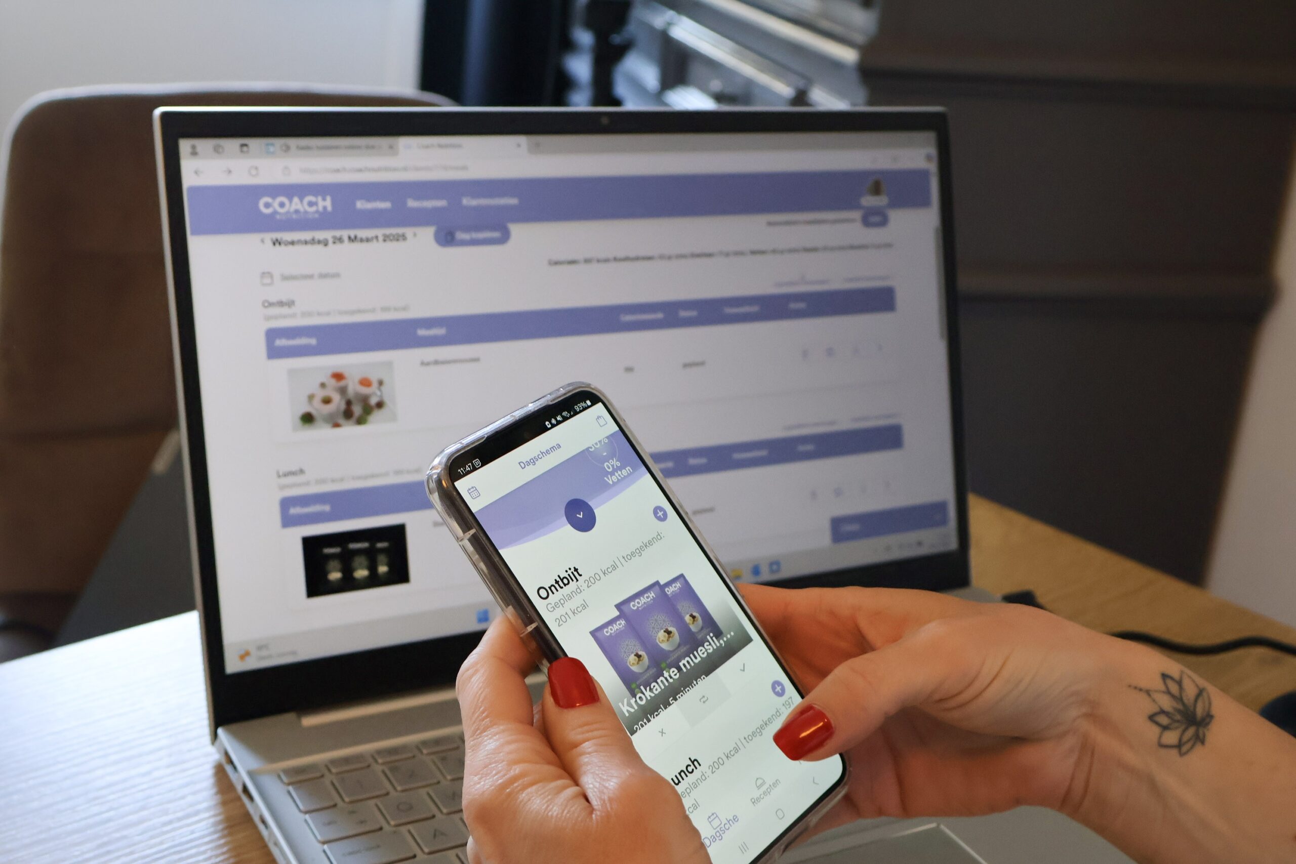 Mind in Shape Afslanken met de voedings app Mind in Shape Afslanken met de voedings app