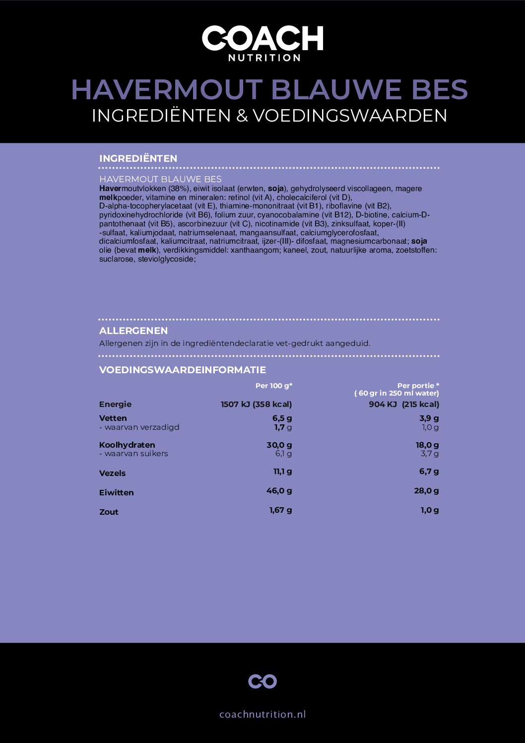 Havermout Blauwe Bes - Afbeelding 4